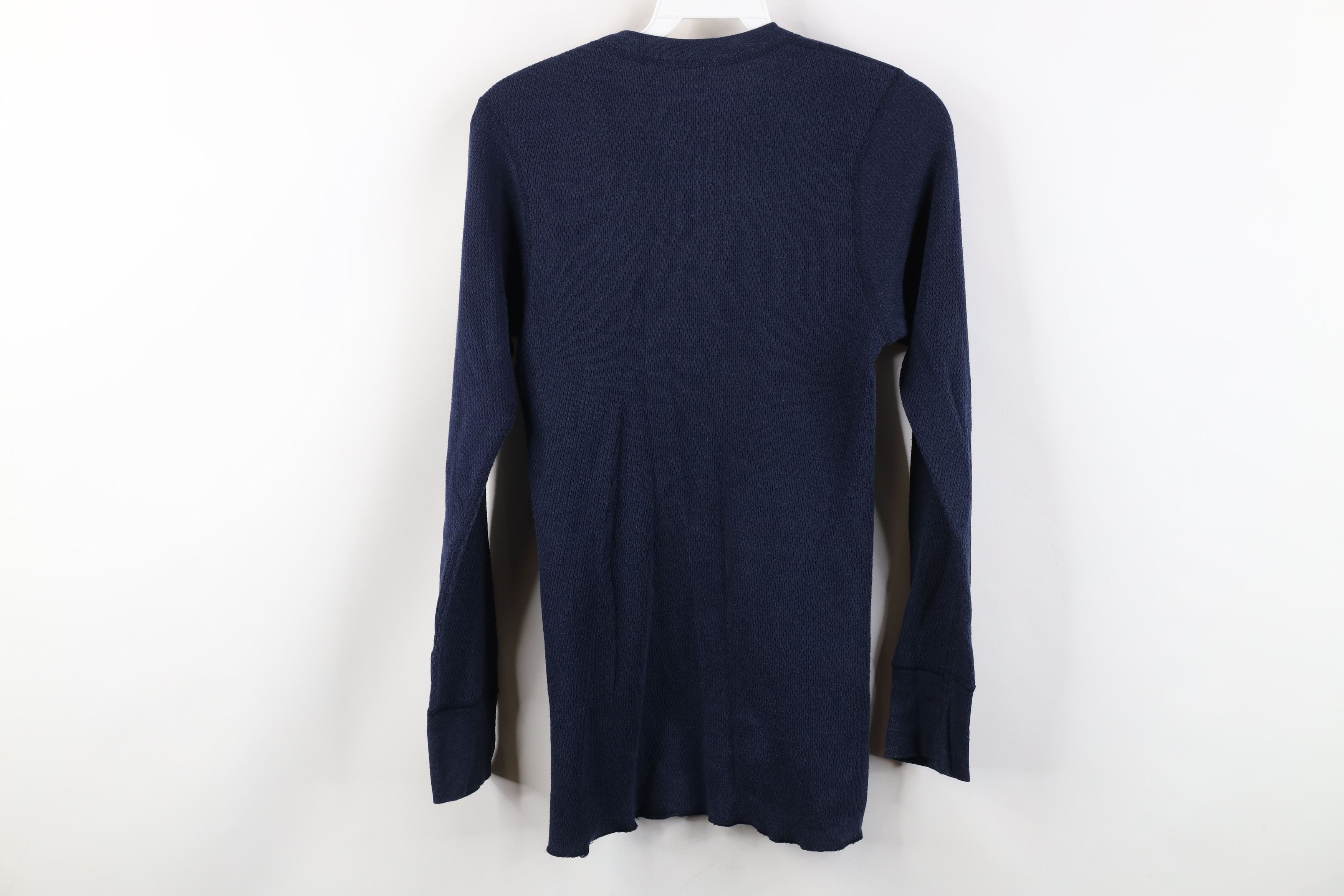 Vintage Vintage 70s Streetwear Waffle Knit Henley T-Shirt USA Size US S / EU 44-46 / 1 - 9 Thumbnail