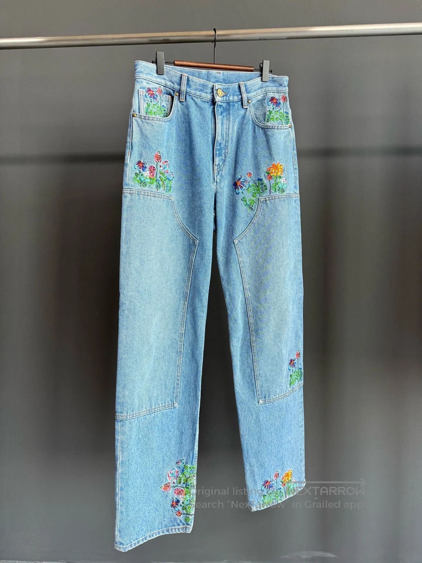 Other Louis Vuitton Floral Embroidery Jeans. Size 28" / US 6 / IT 42 - 1 Thumbnail