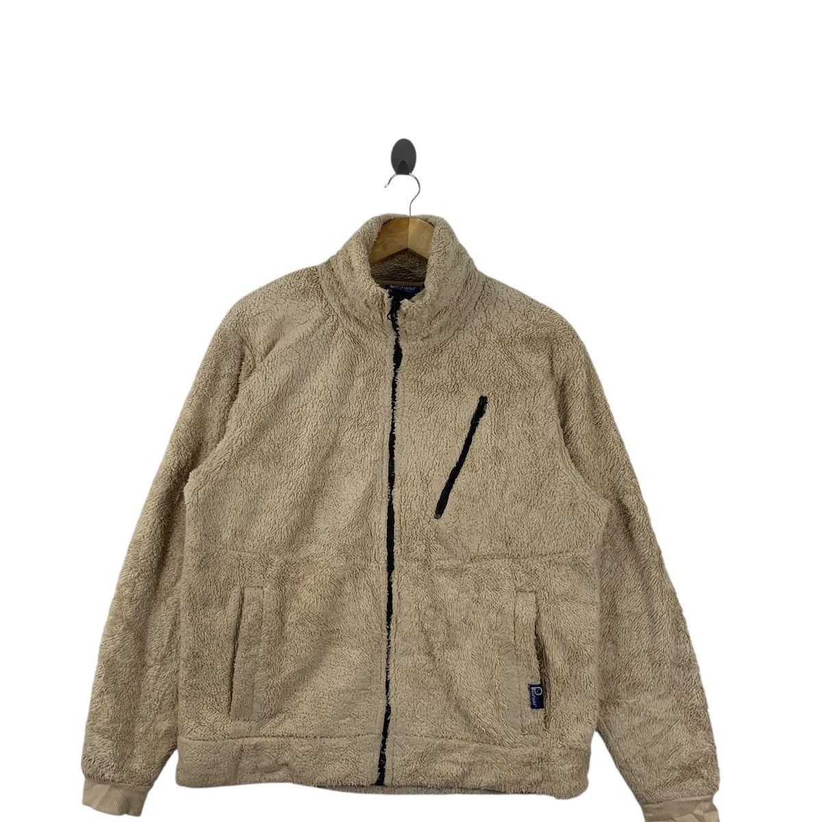 Penfield PENFIELD OUTDOOR Minimalist Design Fleece Beige Zipper Size L / US 10 / IT 46 - 4 Thumbnail