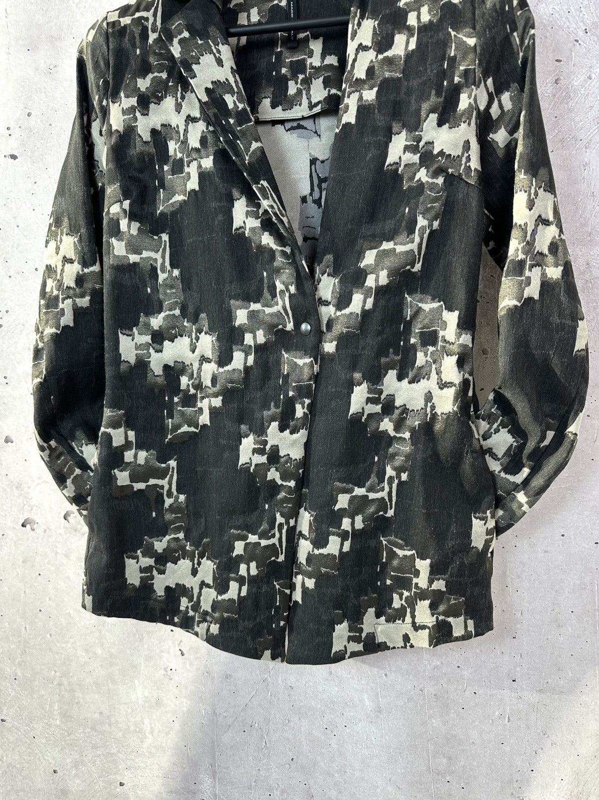 Sarah Pacini × Vintage Vintage Sarah Pacini Made in Italy Camo Style Blazer Size S / US 4 / IT 40 - 5 Thumbnail