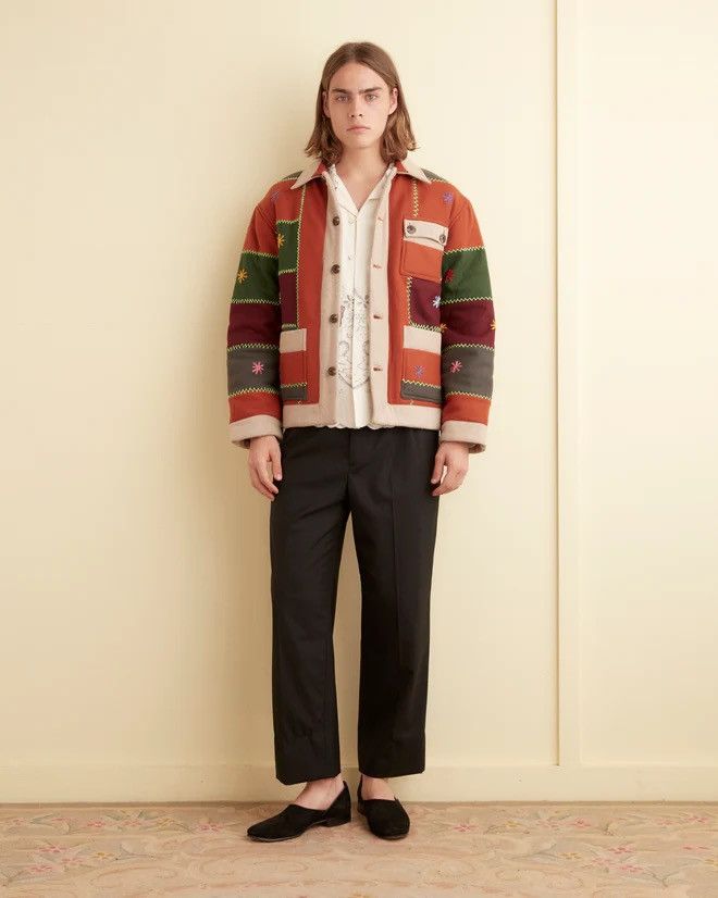 Bode BODE Embroidered Autumn Quilt Jacket M/L [NEW] Size US M / EU 48-50 / 2 - 16 Thumbnail