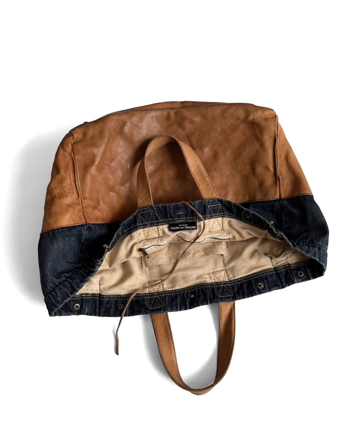 Comme des Garcons VINTAGE 90s tricot COMME des GARÇONS TOTE BAG Size ONE SIZE - 9 Thumbnail