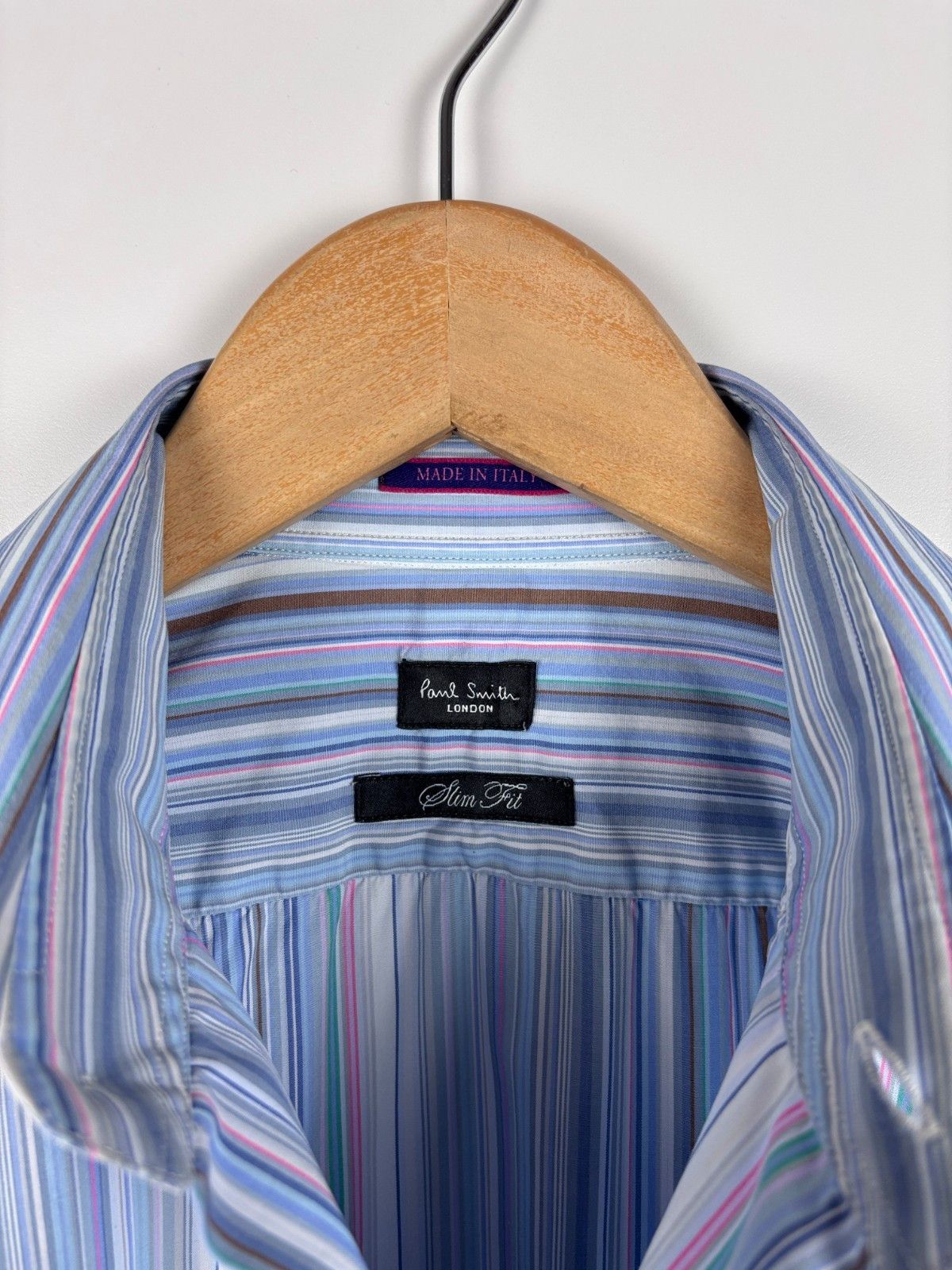 Paul Smith Paul Smith London Striped Long Sleeve Shirt Slim ~M Size US M / EU 48-50 / 2 - 8 Thumbnail