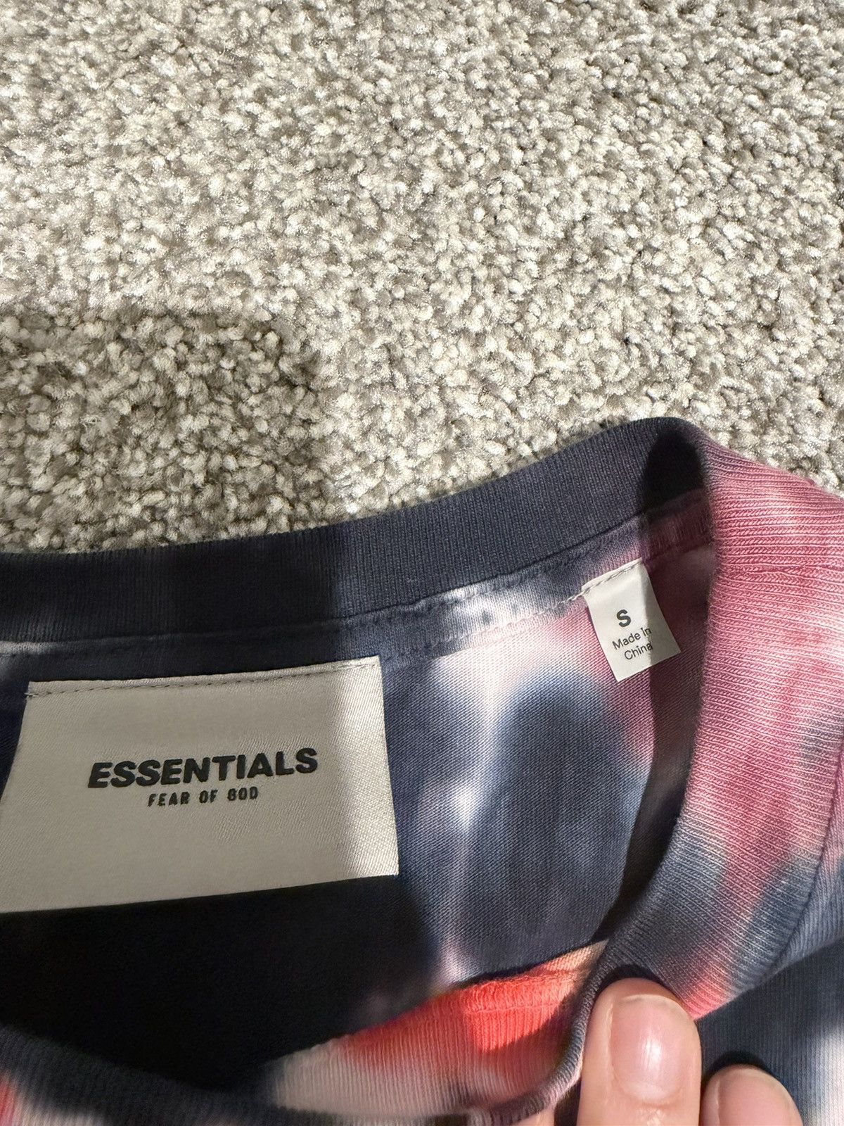 Fear of God × Union LA Essentials x Union Tie Dye Tee Size US S / EU 44-46 / 1 - 4 Thumbnail