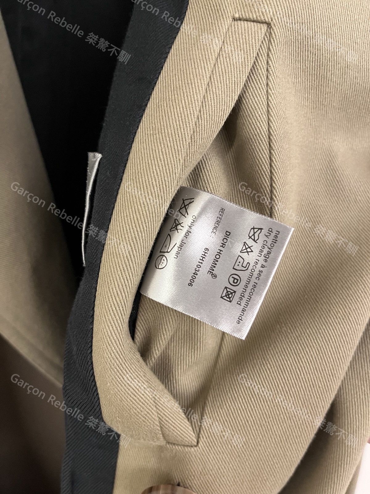 Dior Dior Homme Hedi Slimane Runway 06aw 06fw Trench Coat Cotton Size US M / EU 48-50 / 2 - 10 Thumbnail