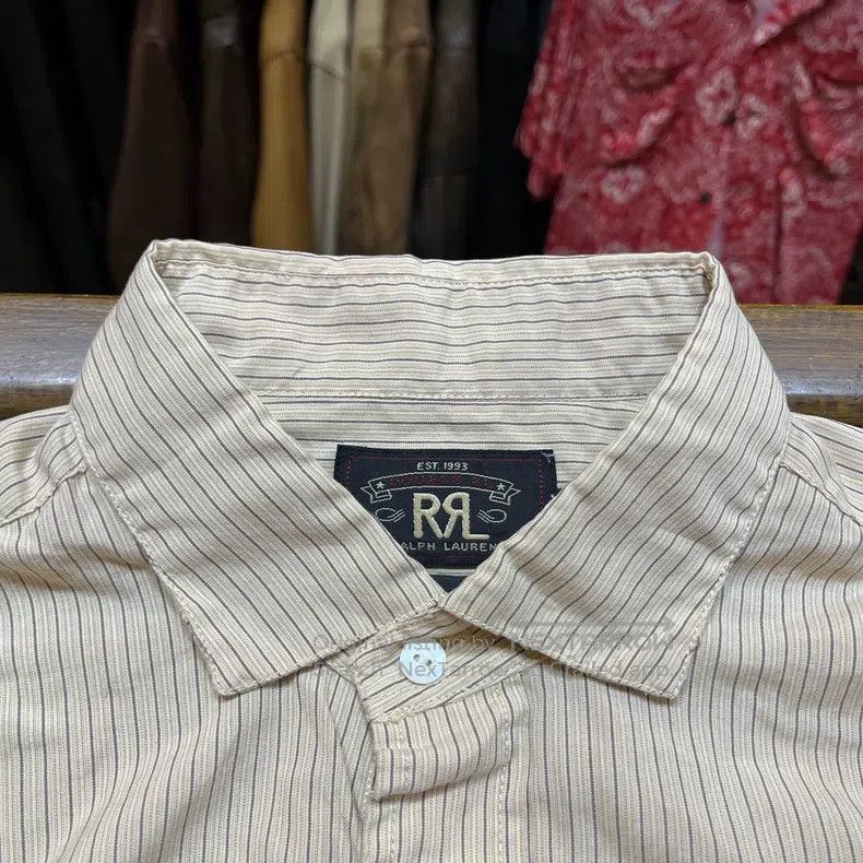RRL Ralph Lauren RRL Ralph Lauren Striped Shirt Size US M / EU 48-50 / 2 - 3 Thumbnail