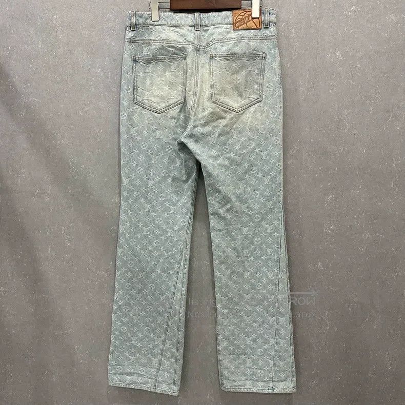 Louis Vuitton Louis Vuitton NBA co-branded full-print jeans Size US 30 / EU 46 - 2 Thumbnail