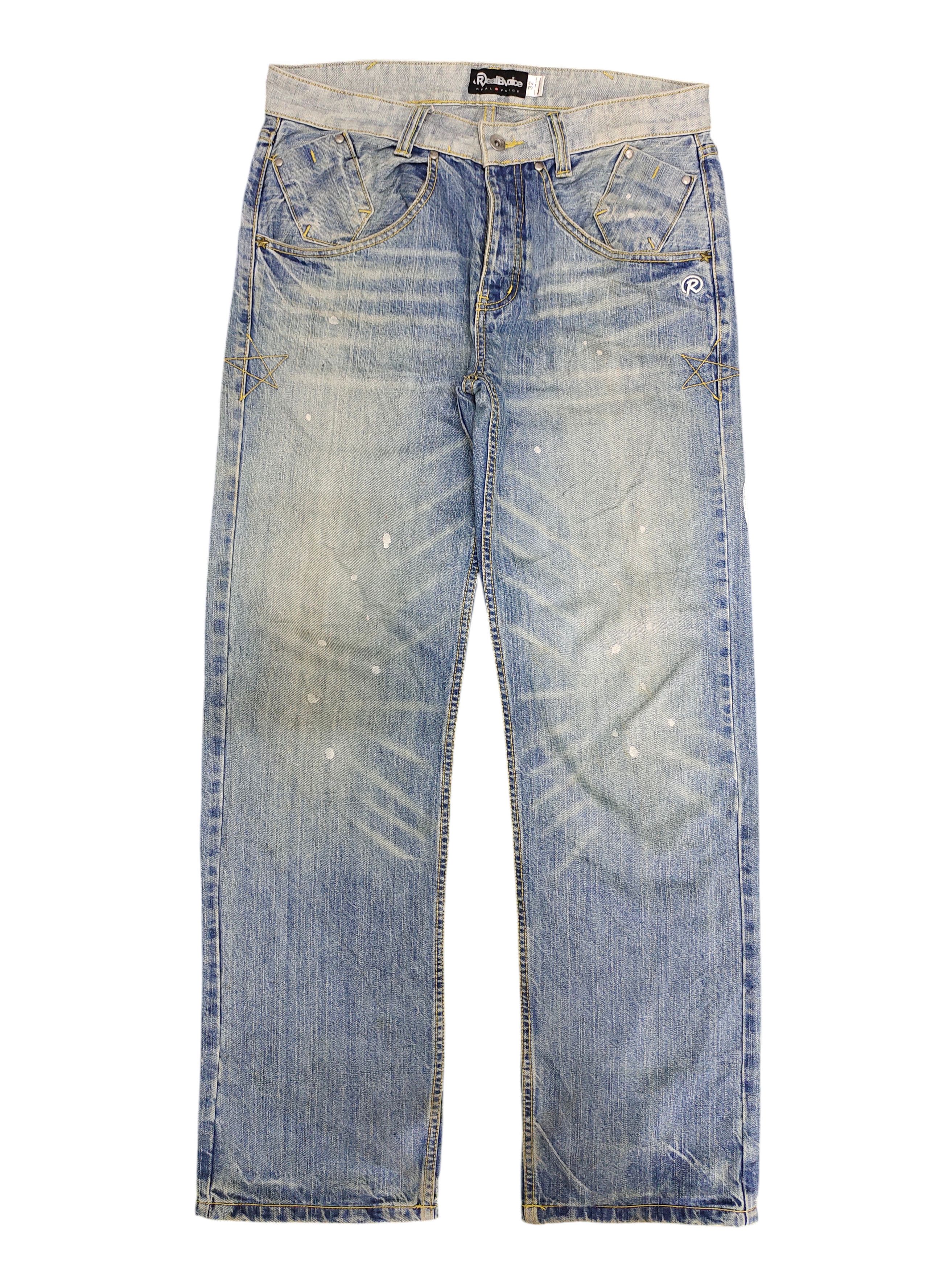 Kapital Real B Voice Japan '34 Real' Clawmark Faded Denim Jeans Size US 32 / EU 48 - 7 Thumbnail