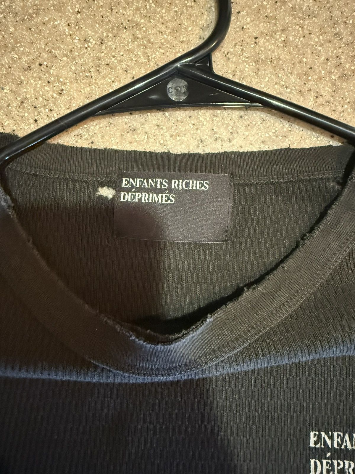 Enfants Riches Deprimes ERD Classic logo Distressed Thermal Size US M / EU 48-50 / 2 - 2 Thumbnail