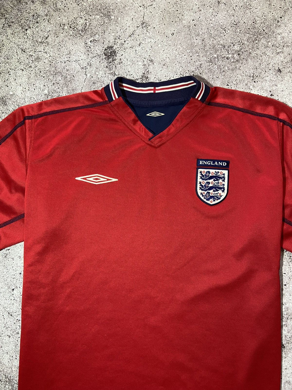Umbro × Vintage England 2004 Umbro Vintage Football Jersey Double-sided tee Size US L / EU 52-54 / 3 - 2 Thumbnail