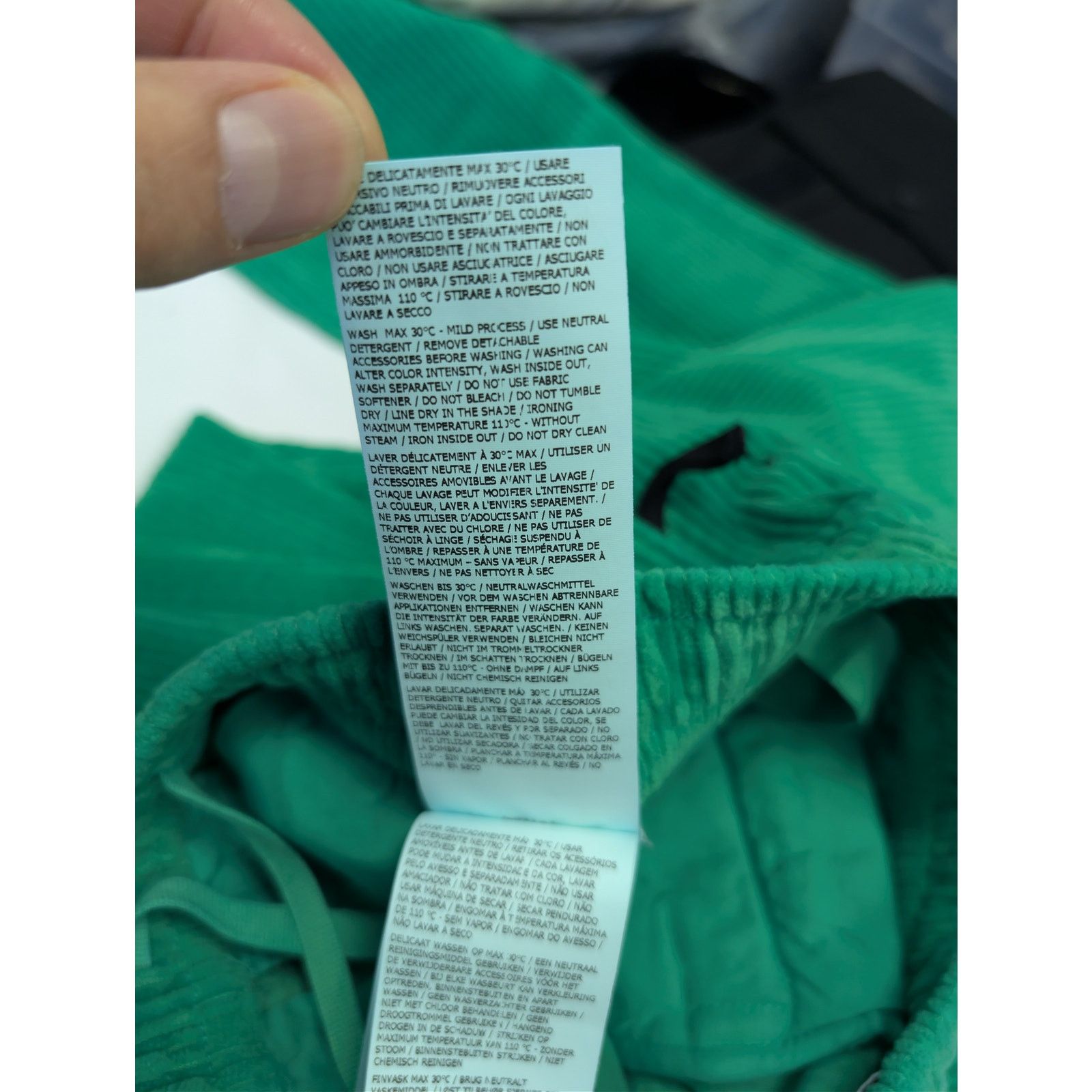 Stone Island o1rshd1 Pantalone Regular Junior corduroy cargo trousers Size US 33 - 17 Thumbnail