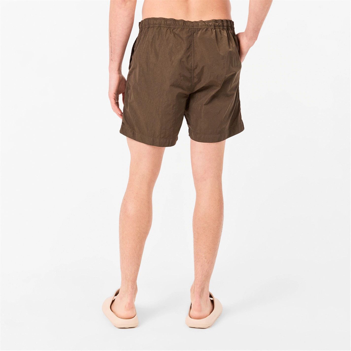 C.P. Company o1g2r1mq0426 Chrome Swim Shorts in Ivy Green Size US 40 / EU 56 - 3 Thumbnail