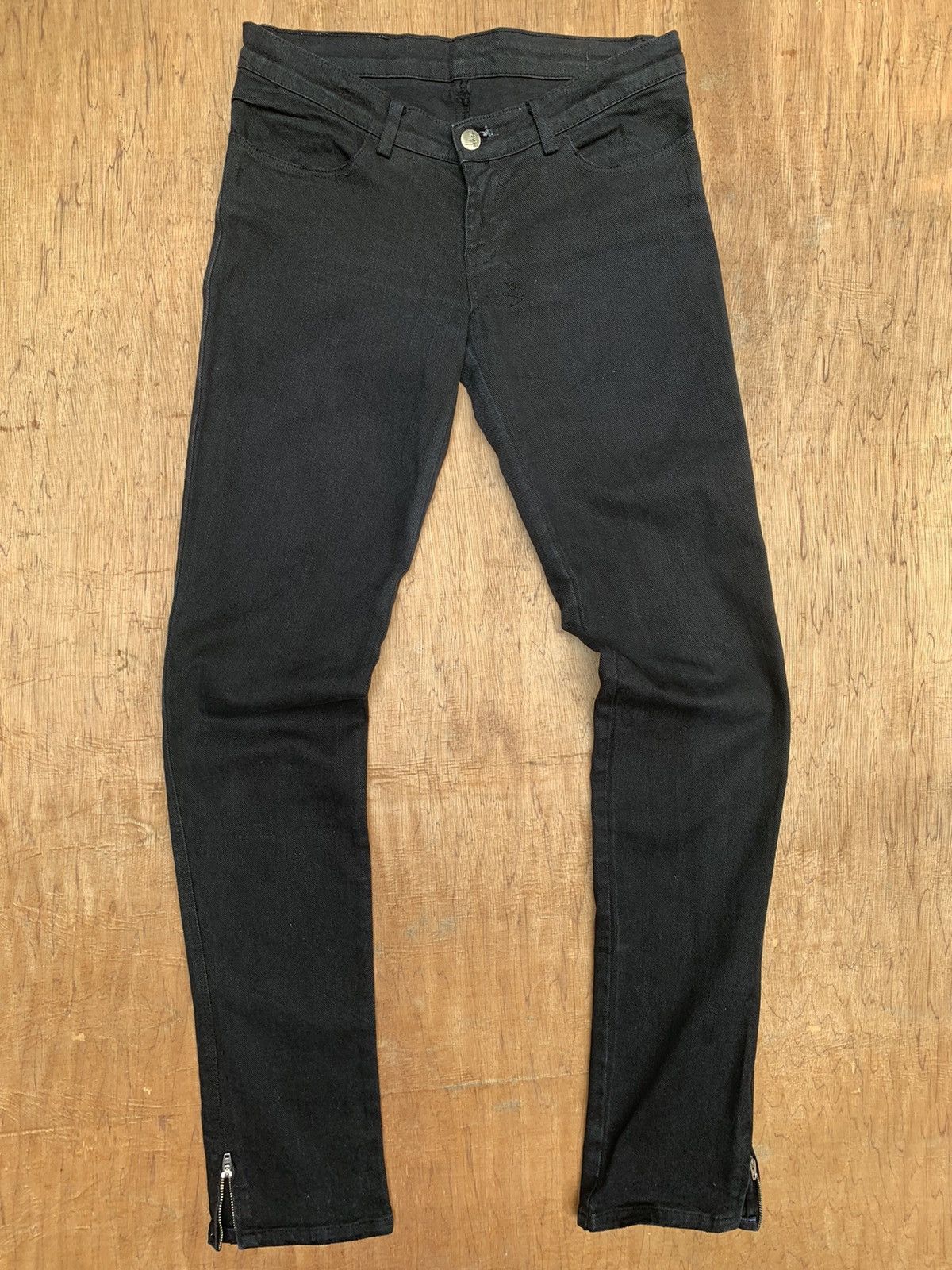 Ksubi Vintage Tsubi Before Ksubi Black Skinny Jeans Pants Size 29" - 14 Thumbnail