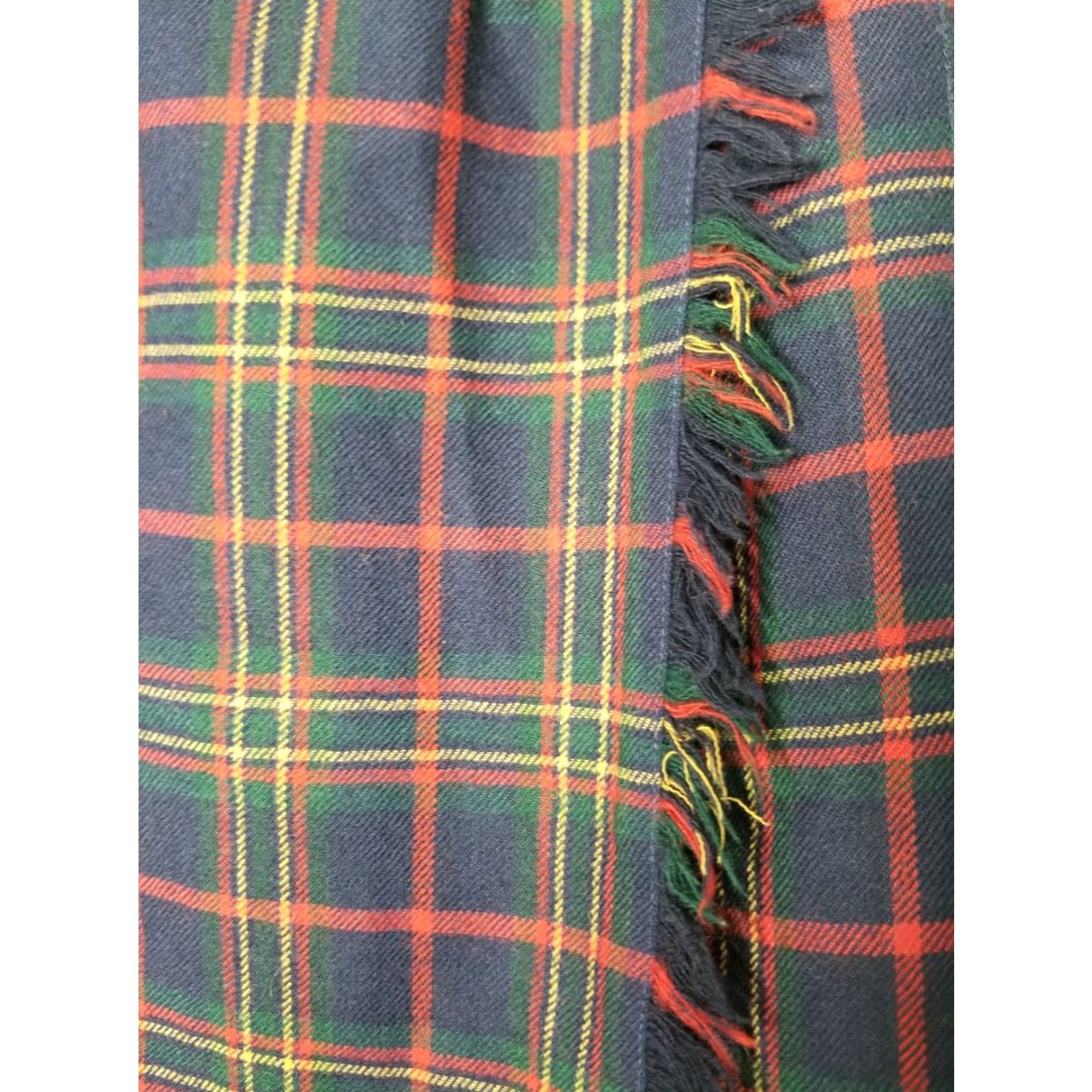 Vintage VINTAGE David Brooks Wool Plaid Pleated Skirt Kilt Adult Women's Size 8 Blue Size 30" / US 8 / IT 44 - 4 Thumbnail