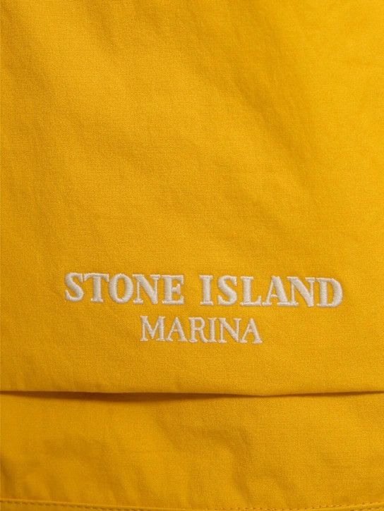 Stone Island o1lsvrm0425 Marina Aluminium Tela jacket in Ochre Size US M / EU 48-50 / 2 - 5 Thumbnail