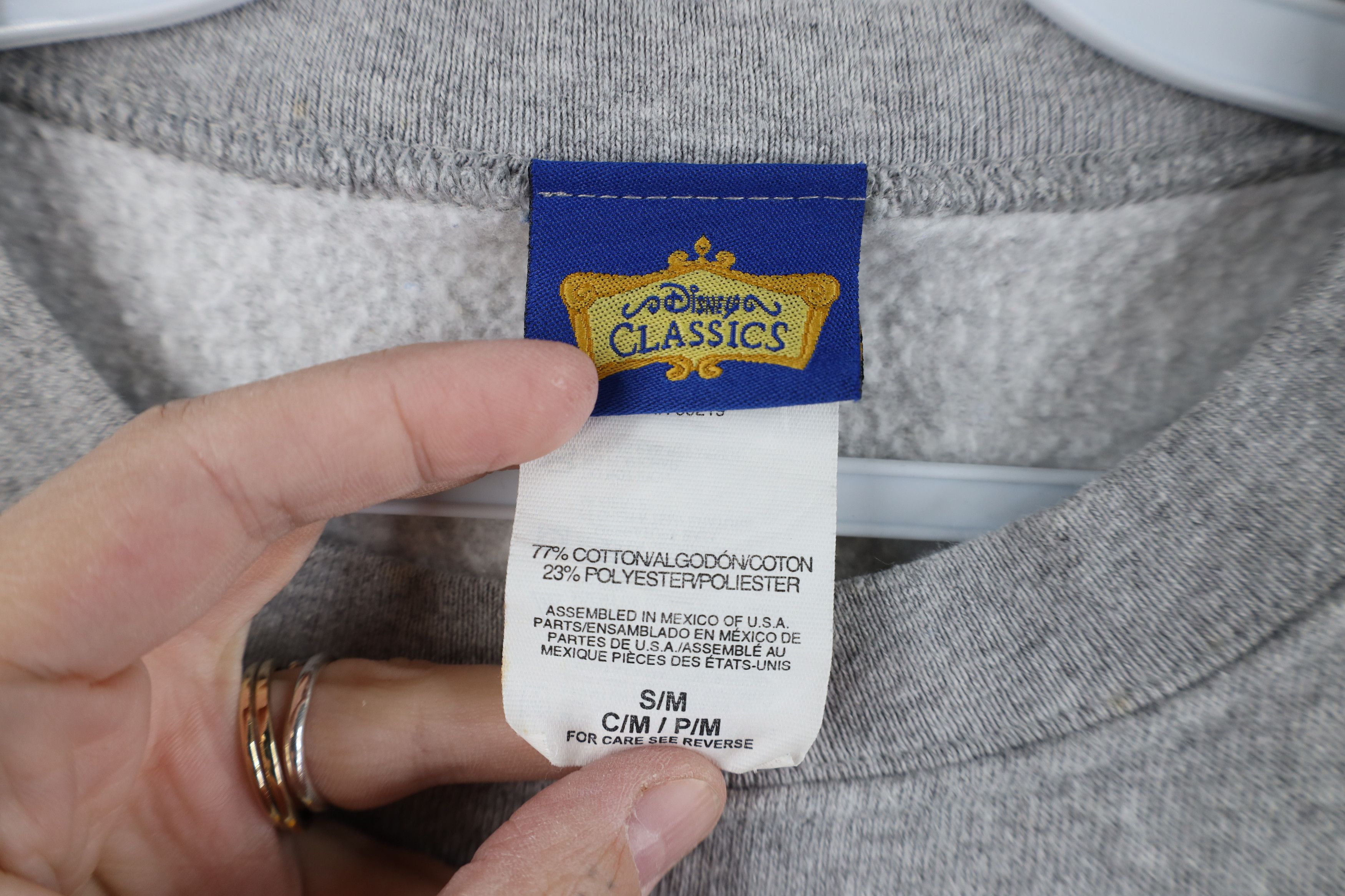 Disney Vintage 90s Disney Snow White Dwarf Crewneck Sweatshirt Size S / US 4 / IT 40 - 5 Thumbnail