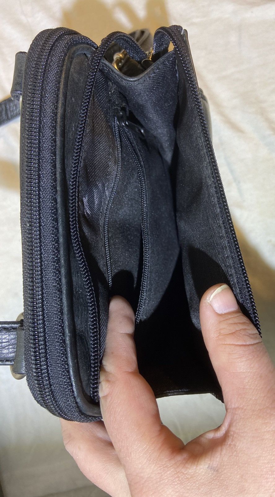 Fossil Fossil Black Leather Crossbody Bag Size ONE SIZE - 5 Thumbnail