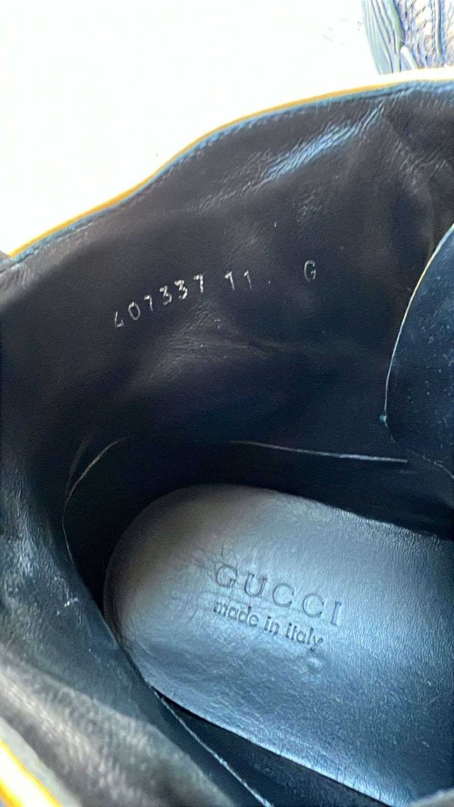 Gucci Rare Gucci hi-top python sneaker Size US 11 / EU 44 - 6 Thumbnail