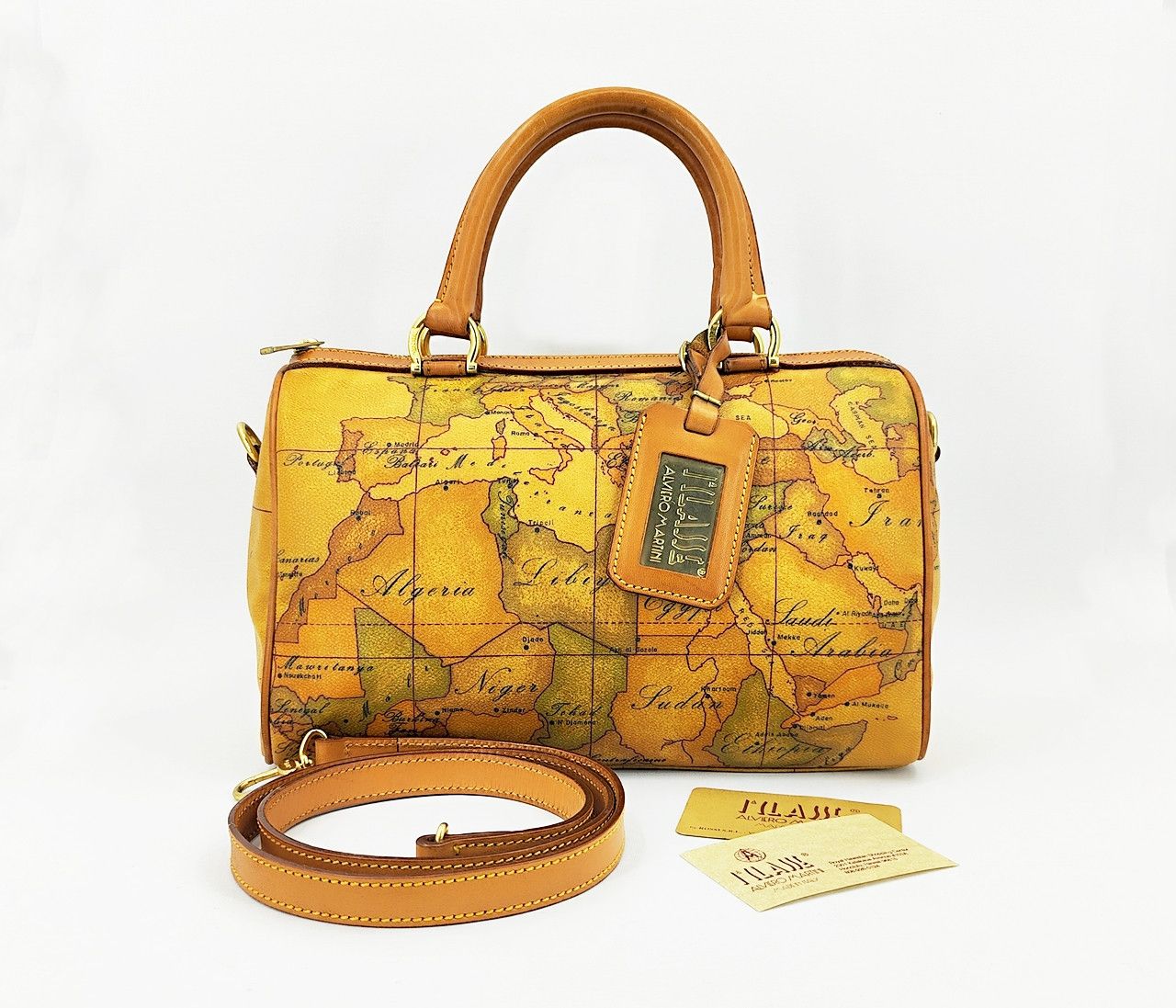 Alviero Martini ALVIERO MARTINI speedy 30 world map with original long strap Size ONE SIZE - 1 Thumbnail