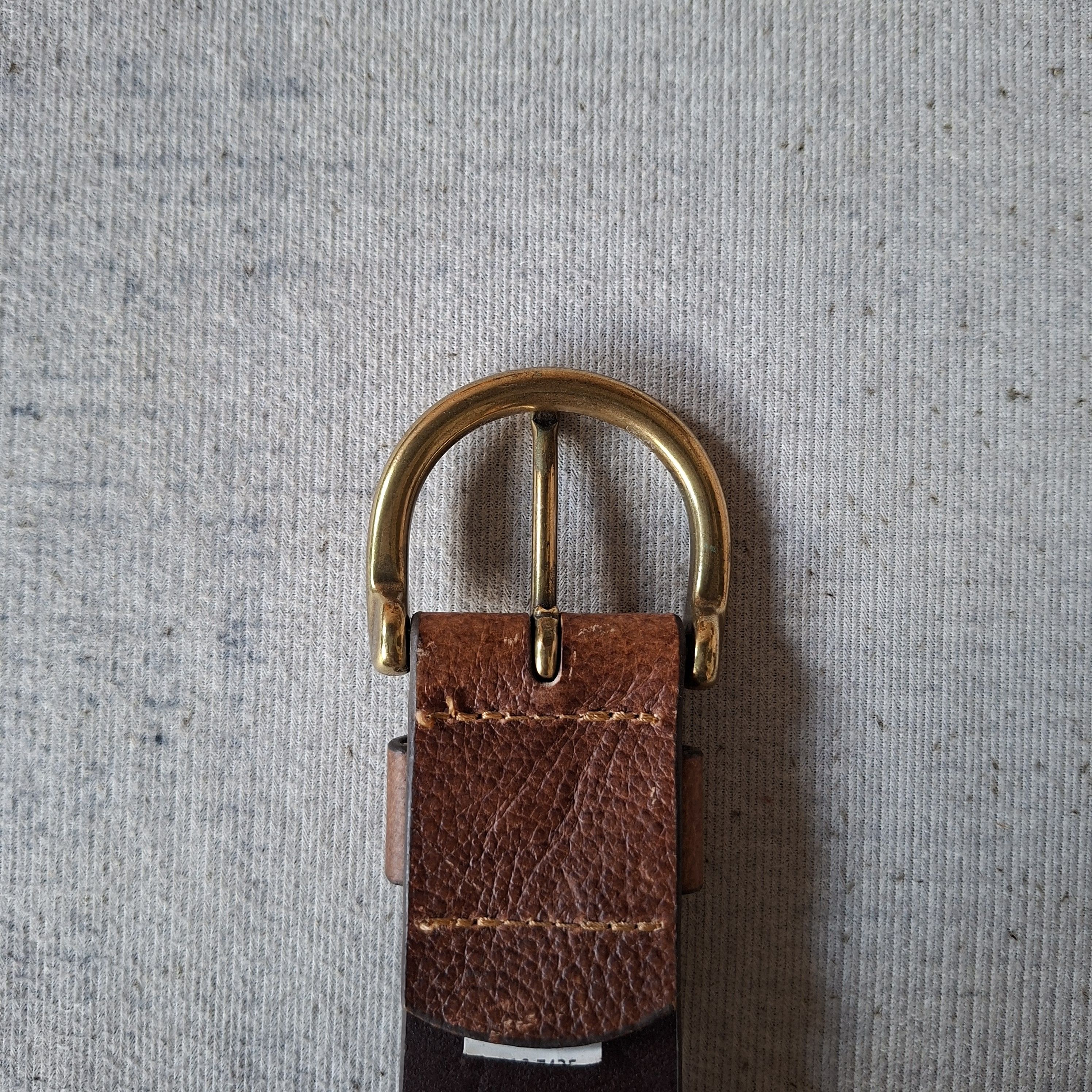 Eddie Bauer 🧵 Eddie baur solid brass embroidery navajo leather belt Size ONE SIZE - 4 Thumbnail