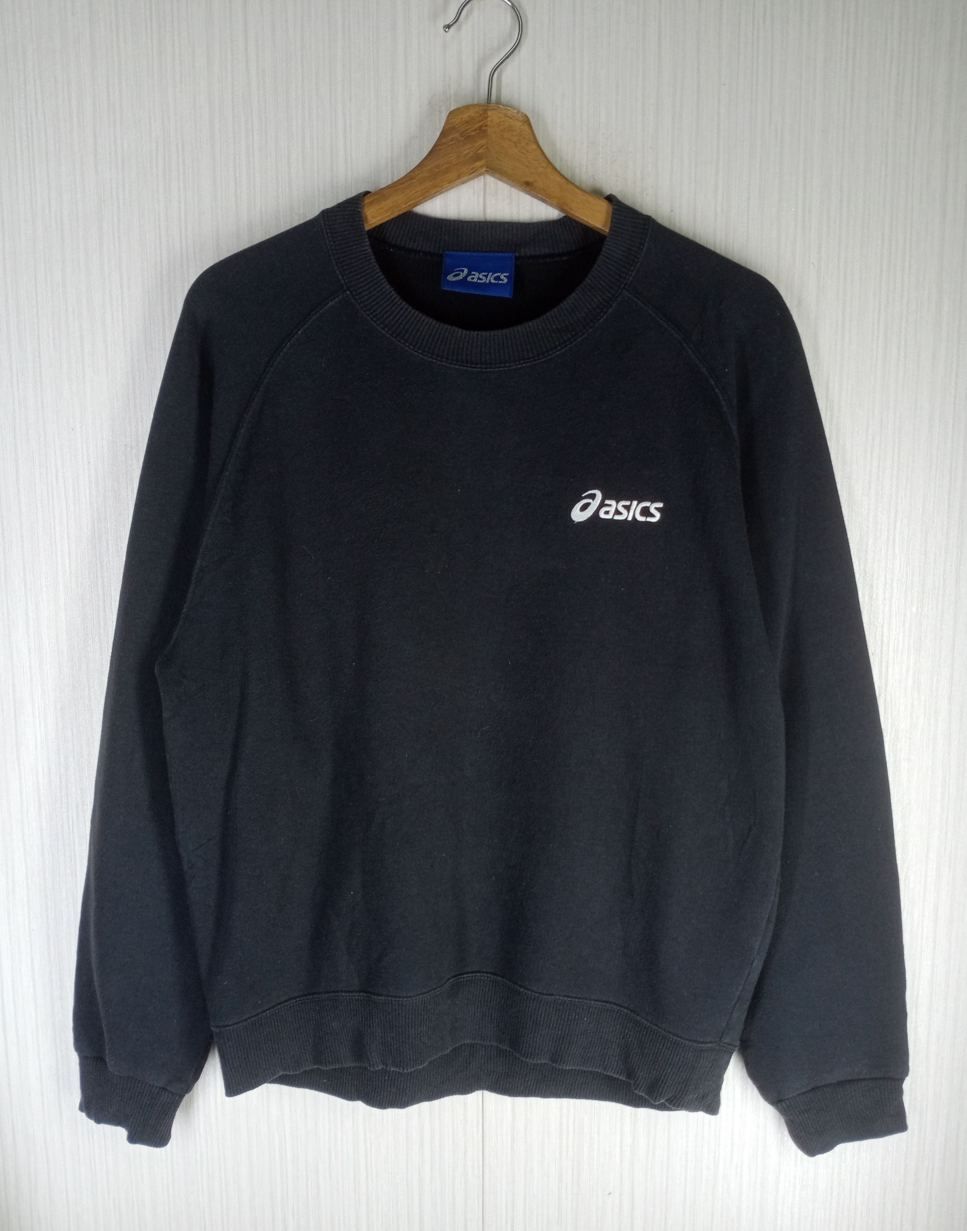 Asics Rare Vintage 90s Asics Small Logo Crewneck Sweatshirt Size US M / EU 48-50 / 2 - 1 Thumbnail