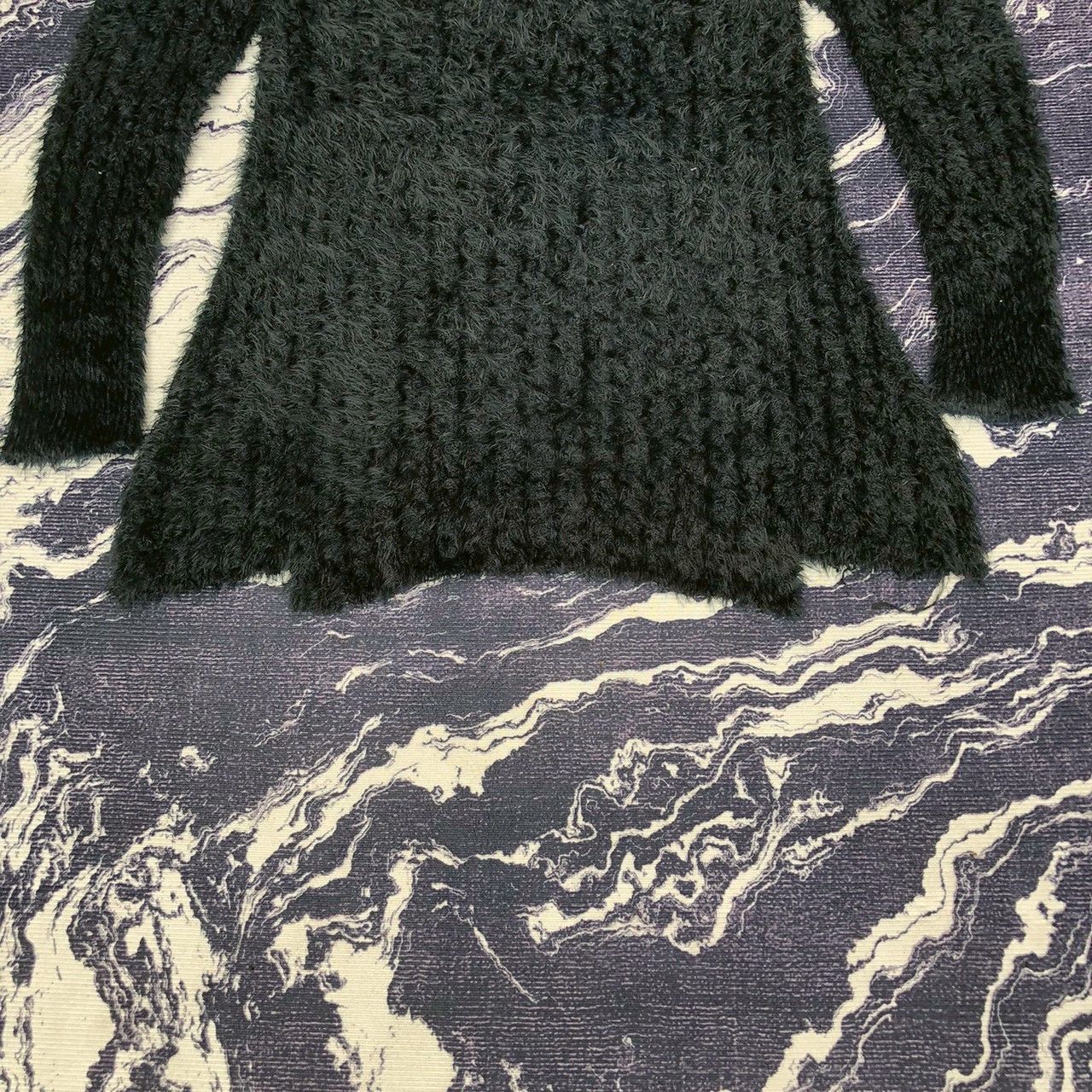 Y's Y’s for Living by Yohji Yamamoto Fuzzy Knit Sweater Size S / US 4 / IT 40 - 3 Thumbnail