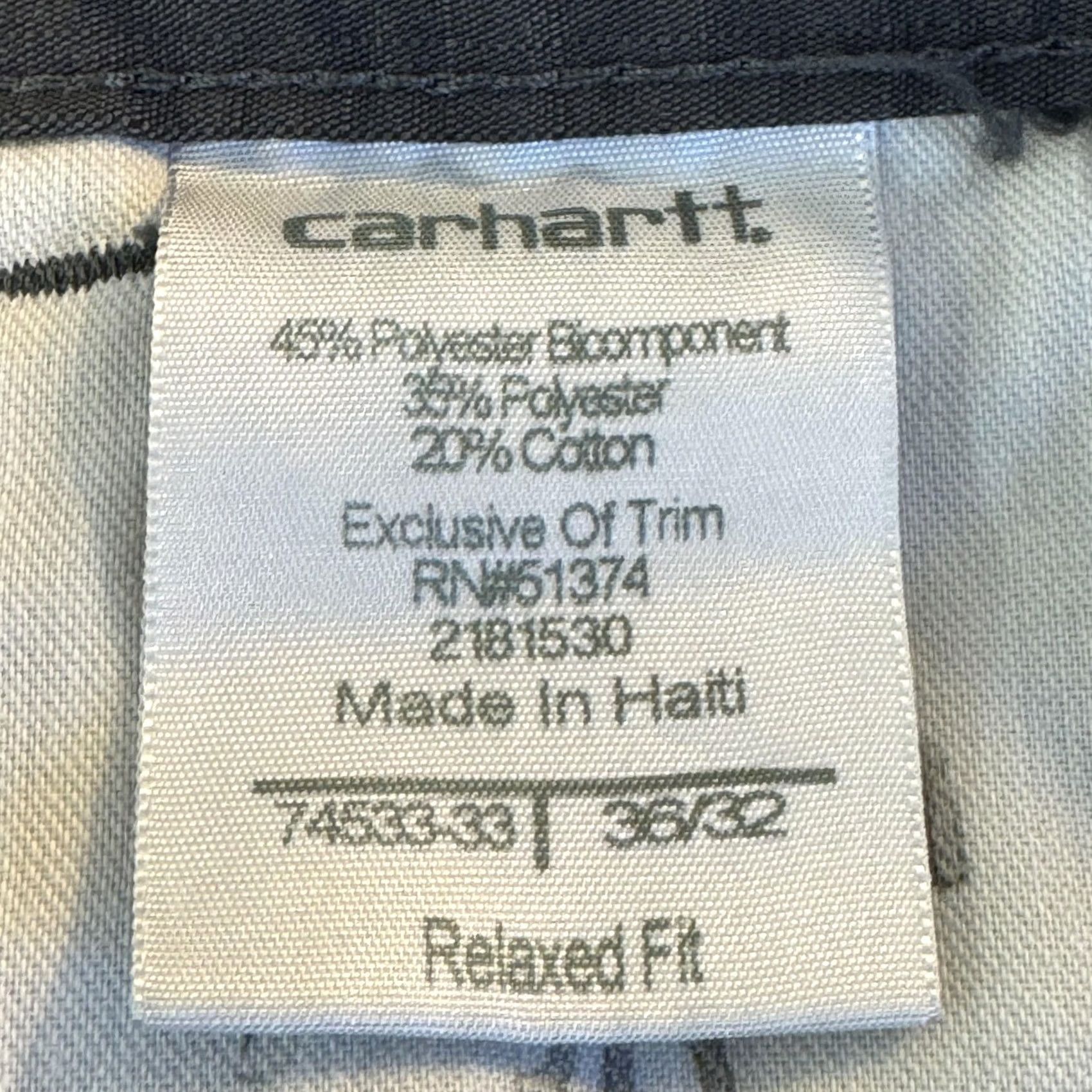 Carhartt Carhartt Pants Mens 36x30 Gray Ripstop Relaxed Fit Outdoor Utility Workwear Pants Size US 36 / EU 52 - 6 Thumbnail