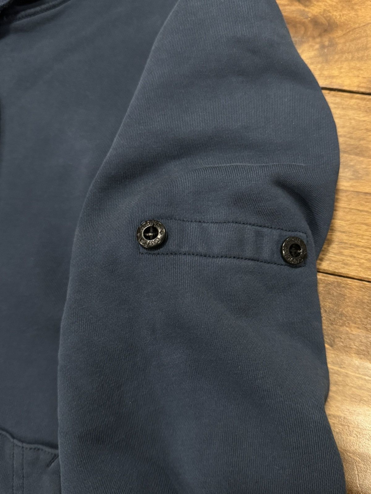 Stone Island Stone Island Navy Pullover Hoodie Size M Size US M / EU 48-50 / 2 - 5 Thumbnail
