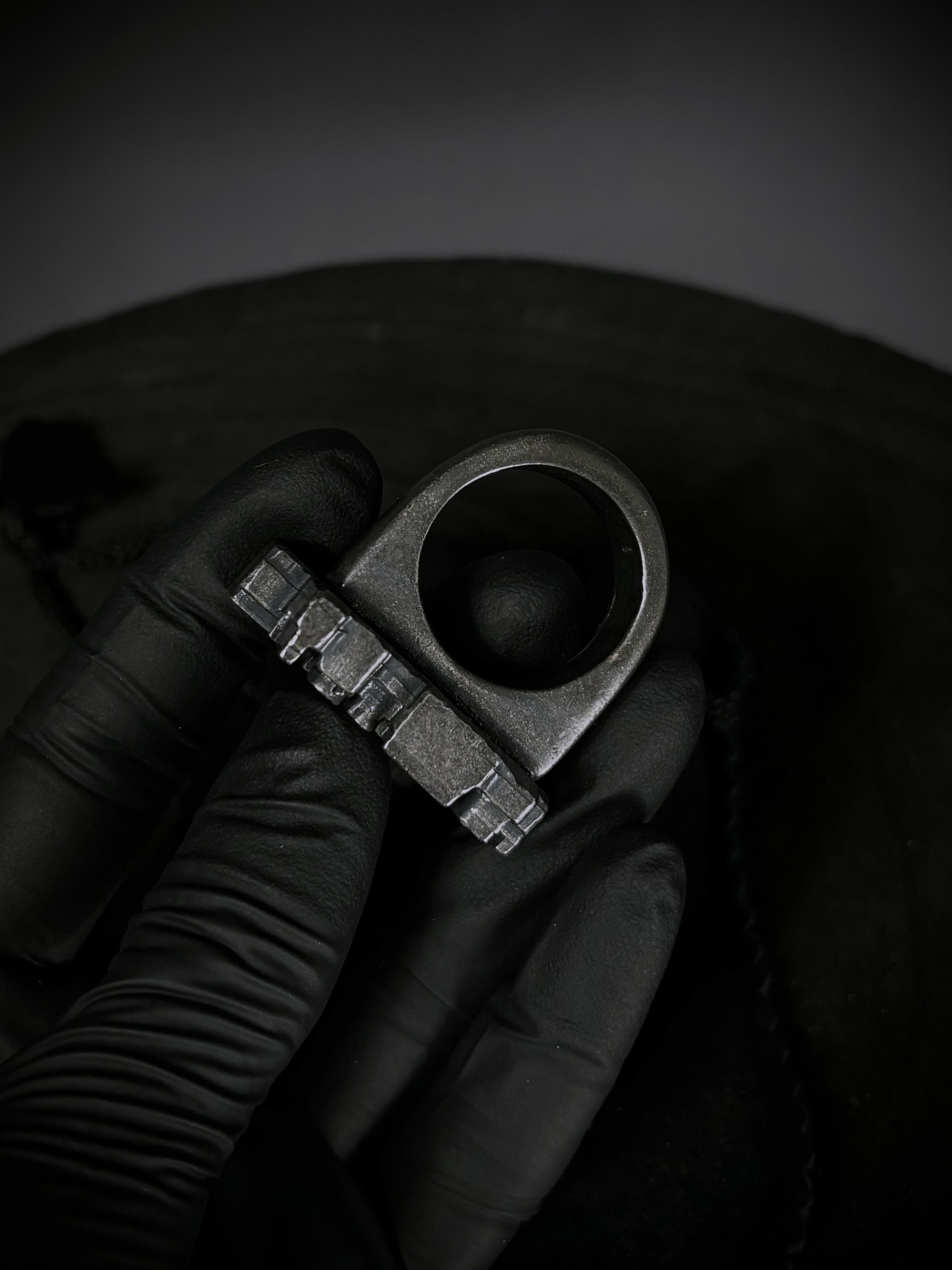 Beauty Beast Beauty:Beast Spellout Logo RIng Size ONE SIZE - 7 Thumbnail