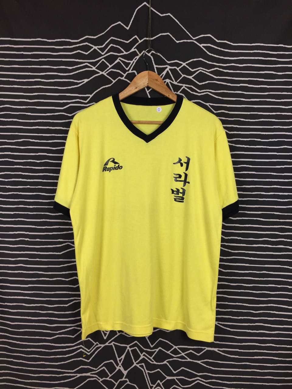 Japanese Brand × Vintage Rapido Samsung Sports Fashion Brand Sportswear V-Neck Tee Size US L / EU 52-54 / 3 - 1 Thumbnail