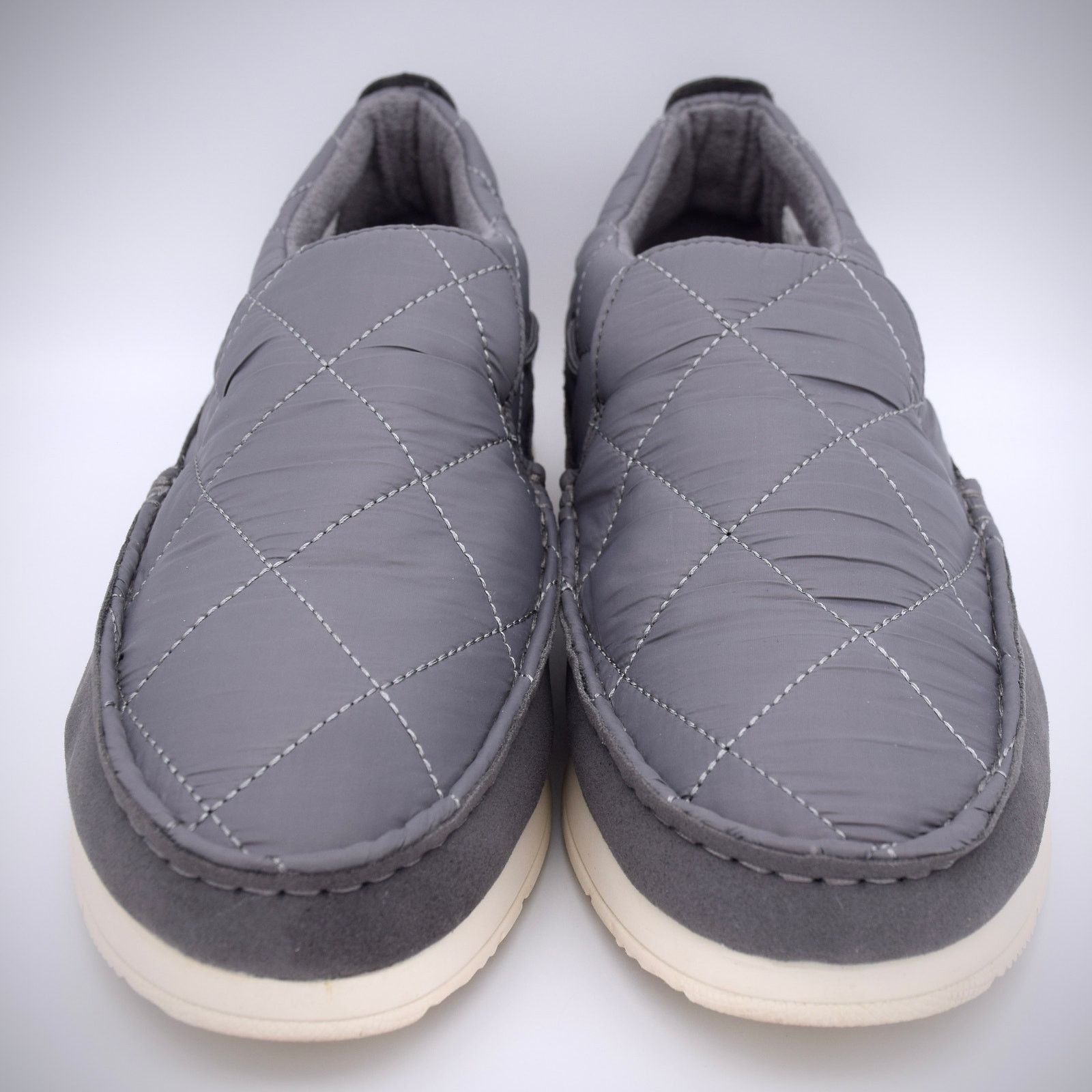 Sperry Sperry Quilted MocSider Slip On Shoes 9.5 Gray Nylon Size US 9.5 / EU 42-43 - 2 Thumbnail