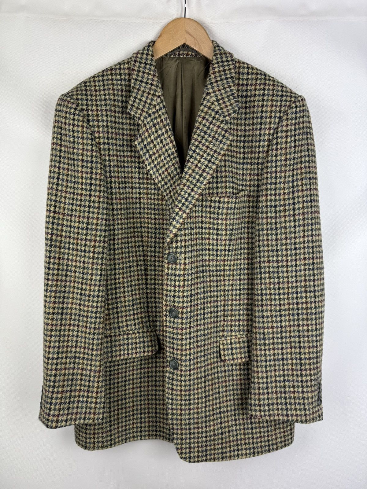 Harris Tweed × Vintage Harris Tweed Vintage Men’s Wool Blazer Jacket Sportcoat Size 46R - 1 Thumbnail