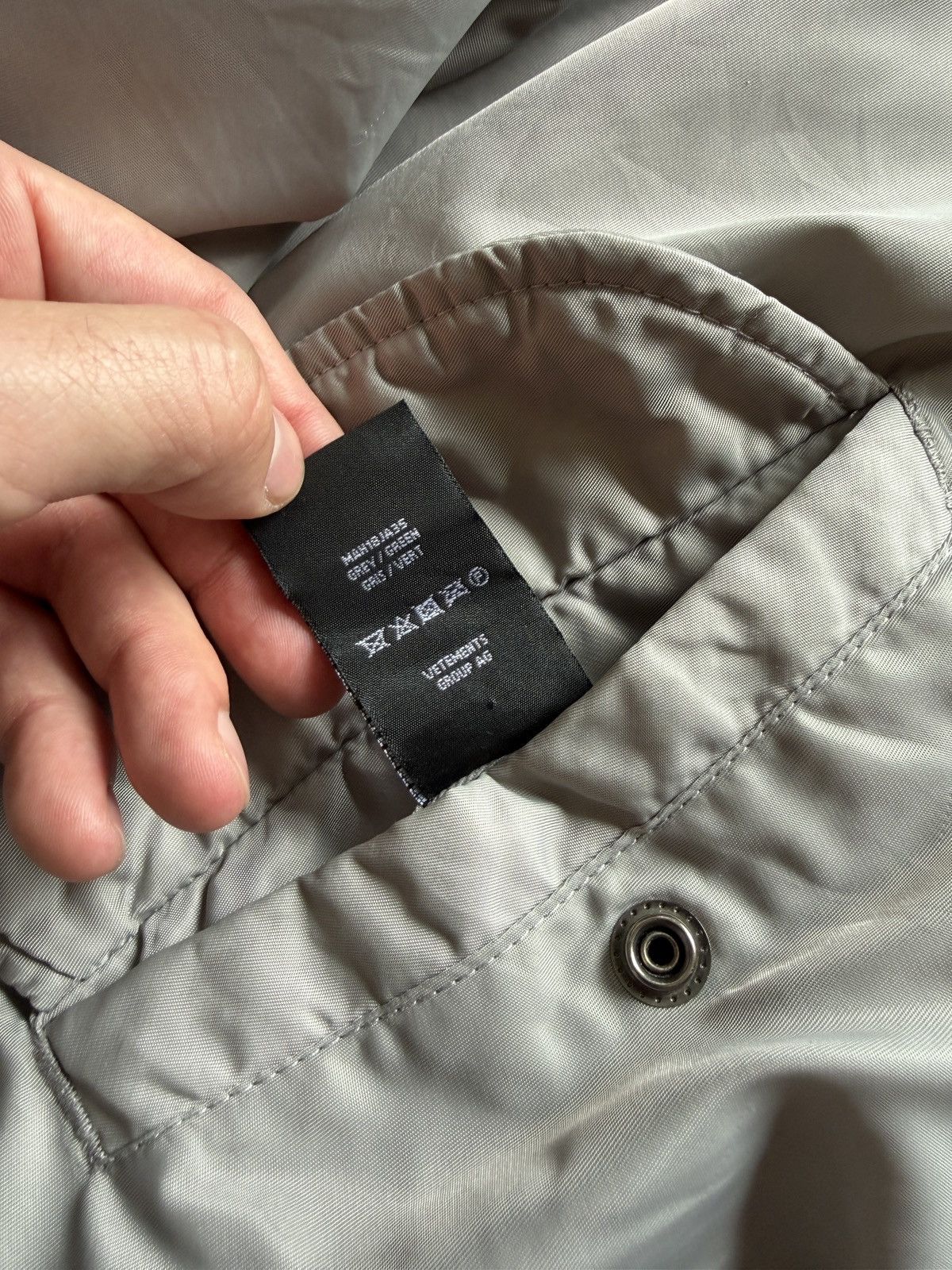 Alpha Industries × Vetements Demna Gvasalia Vetements Hooded Alpha Bomber Size US XS / EU 42 / 0 - 6 Thumbnail