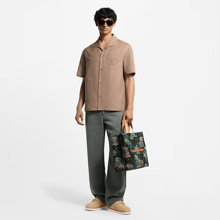 Louis Vuitton Embroidered Summer Shirt Size US M / EU 48-50 / 2 - 5 Thumbnail