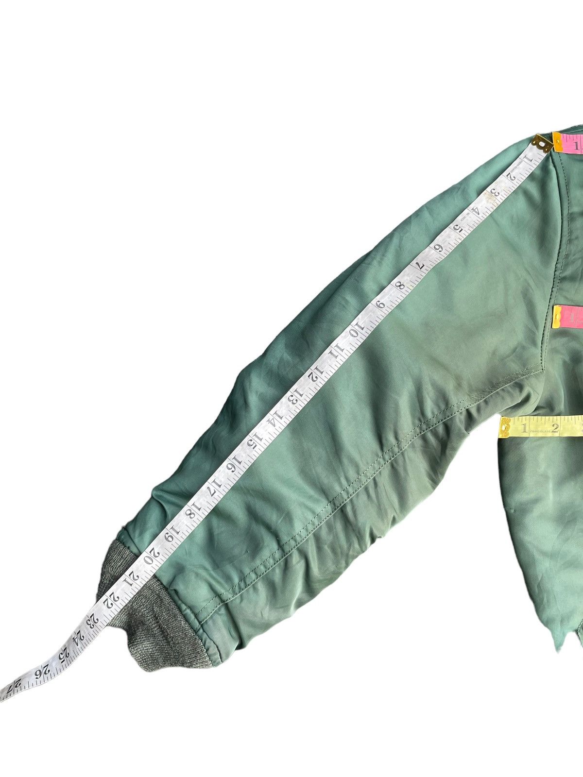 Alpha Industries Vintage 1975 Alpha MA-10 USAF Bomber Jacket Size US L / EU 52-54 / 3 - 19 Thumbnail
