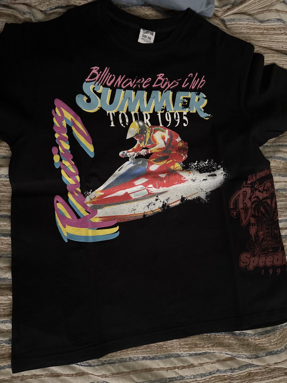 Billionaire Boys Club Billionaire Boys Club Summer Tour 1995 Racing Tee Size US XXL / EU 58 / 5 - 1 Thumbnail