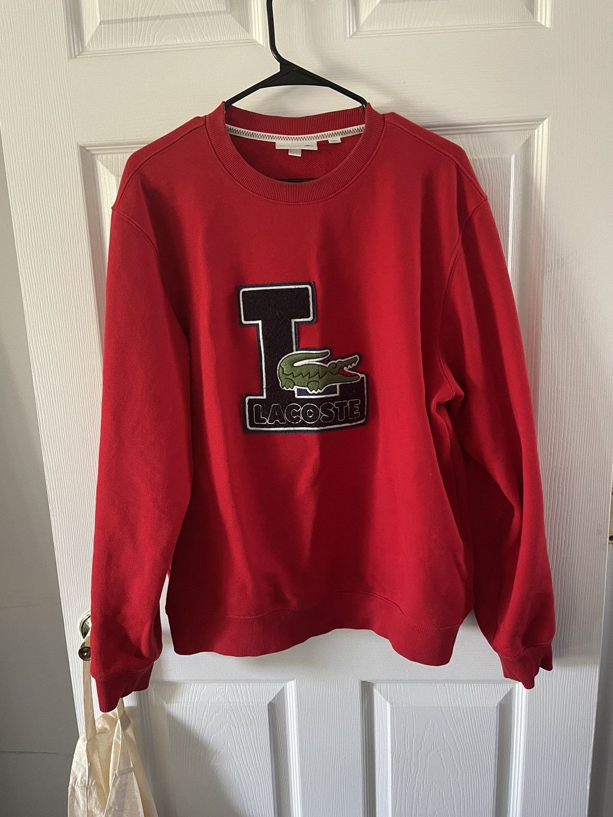 Lacoste Lacoste crew neck Size US XL / EU 56 / 4 - 1 Thumbnail