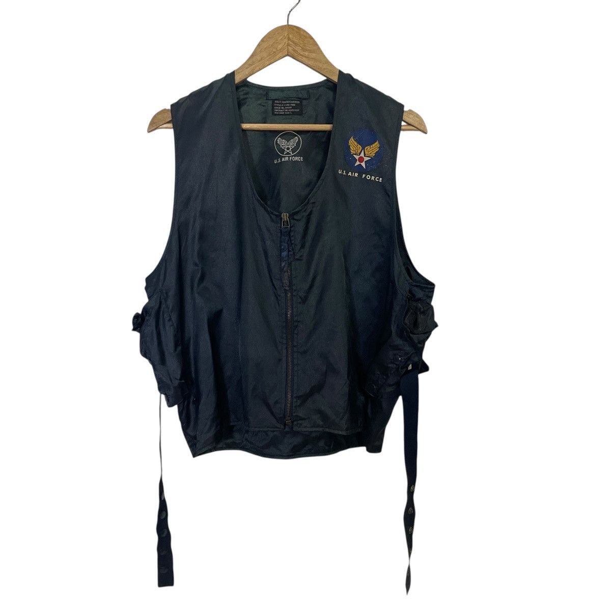 Japanese Brand Vintage U.S Air Force Radio Carrier Tactical Vest Size US L / EU 52-54 / 3 - 1 Thumbnail