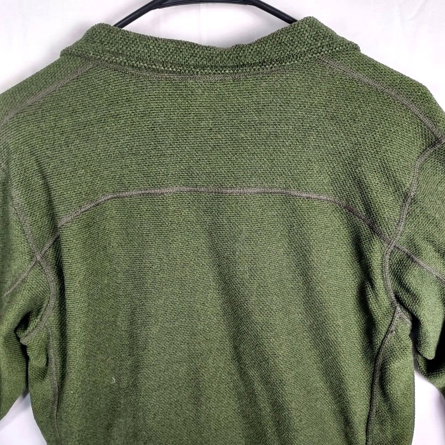 The North Face VINTAGE? No. The North Face Quarter Zip Fleece Mens Small Green Lightweight Pullover Size US S / EU 44-46 / 1 - 3 Thumbnail