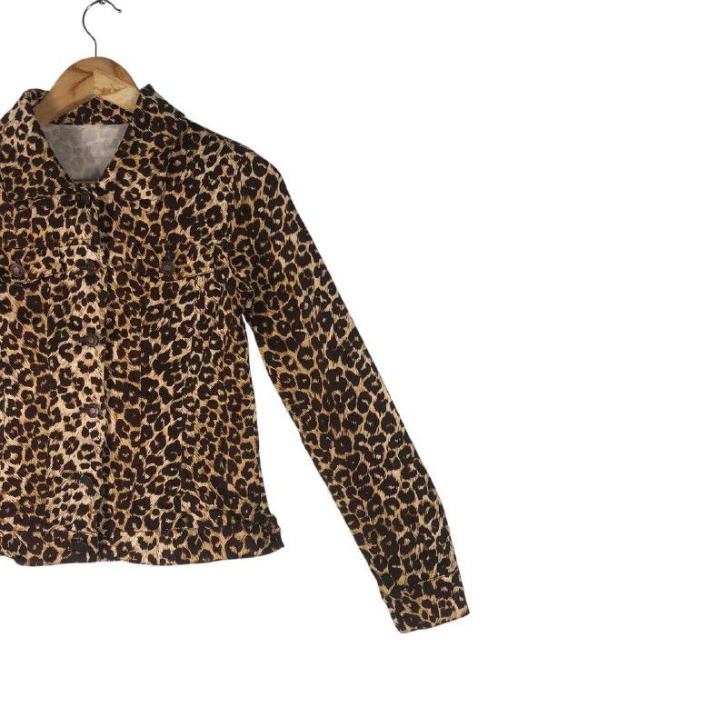 Japanese Brand Vintage Japanese Brand Leopart Button Jacket Size S / US 4 / IT 40 - 4 Thumbnail