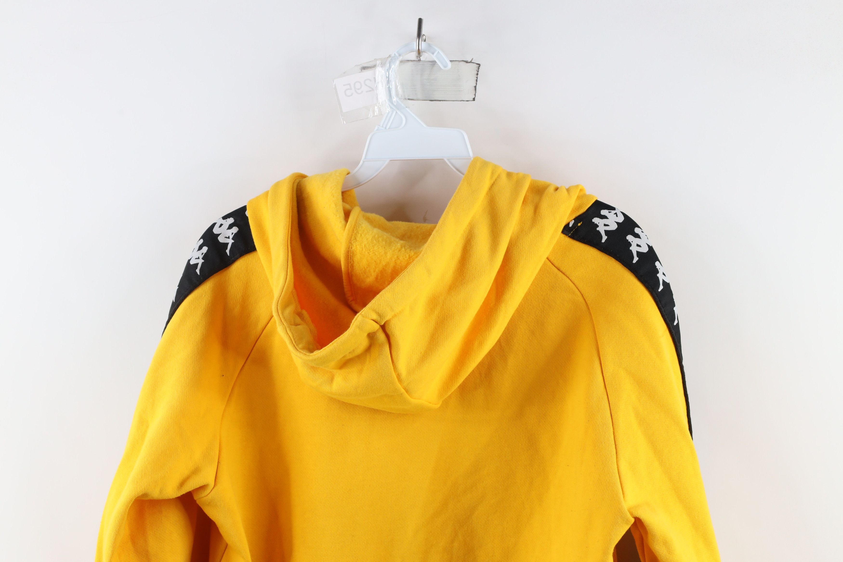 Kappa × Vintage Vintage Kappa Soccer Taped Logo Hoodie Sweatshirt Yellow Size US M / EU 48-50 / 2 - 14 Thumbnail