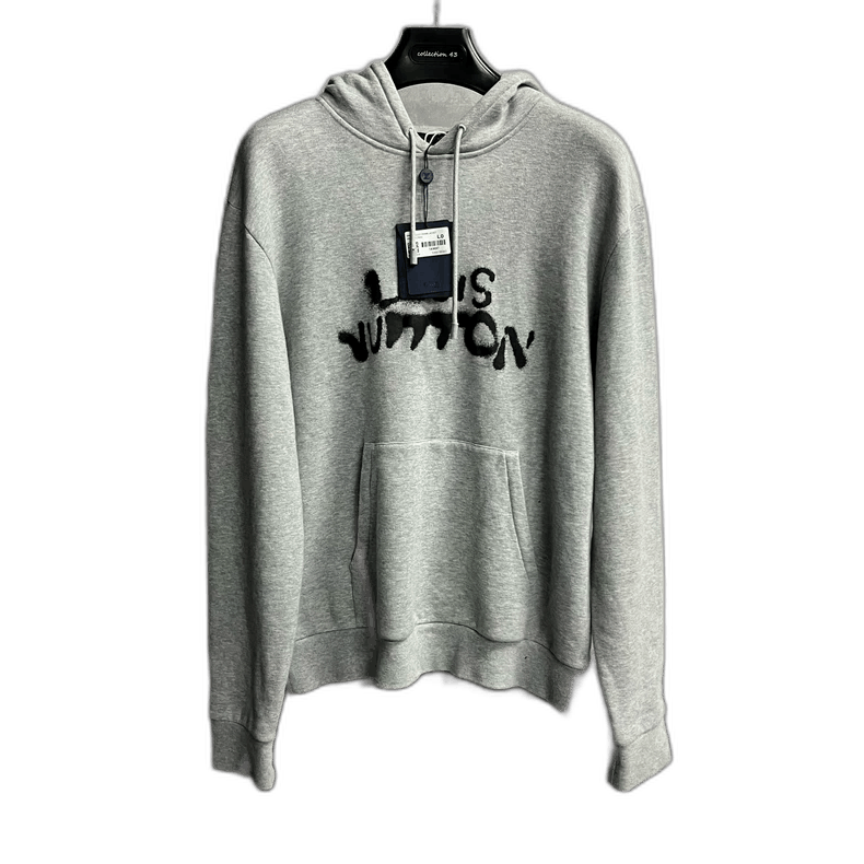Louis Vuitton Louis Vuitton Louis Vuitton Gray Neon Graphic Hoodie-2506 Size US L / EU 52-54 / 3 - 1 Thumbnail