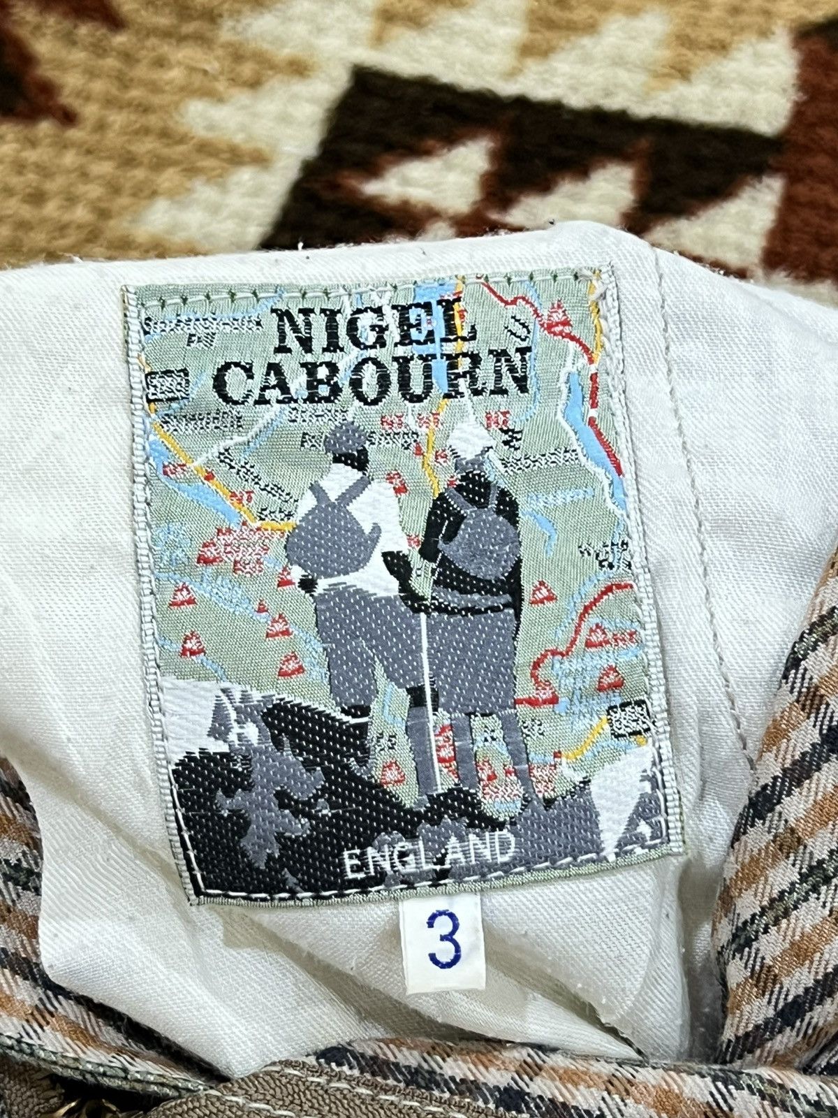 Nigel Cabourn Nigel Cabourn Checkered Pants Size US 32 / EU 48 - 2 Thumbnail