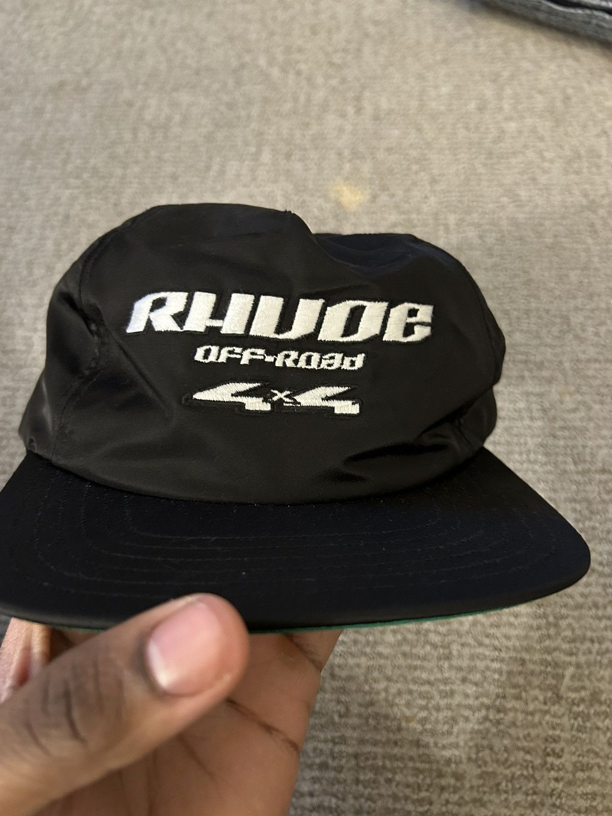image of Black Rhude 4X4 Off Road Snapback, Men's