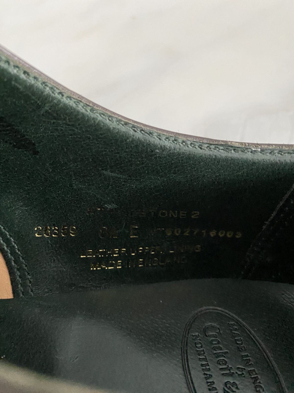 Crockett & Jones Crockett & Jones Atherston Handgrade Collection Oxford UK8.5 Size US 9.5 / EU 42-43 - 8 Thumbnail