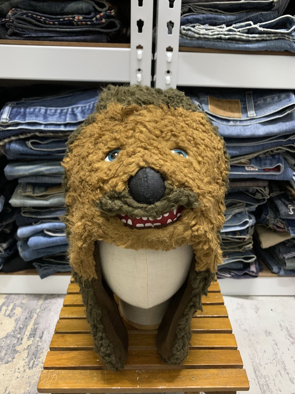 14th Addiction Vintage Y2K Star Wars Promo Merc Chewbacca Trapper Hat Size ONE SIZE - 2 Thumbnail