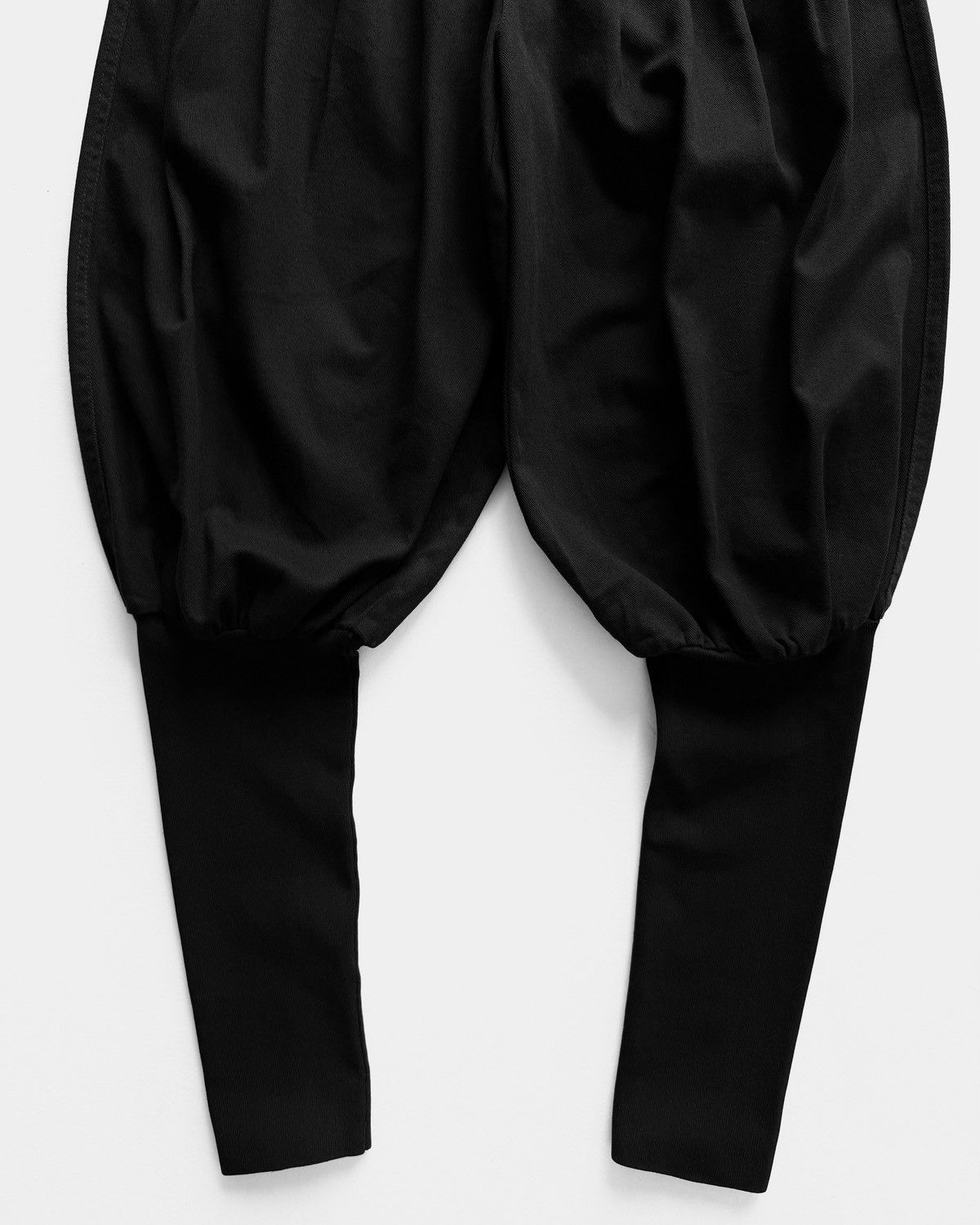 Japanese Brand LA PARGAY BLACK HAREM PANTS Size US 30 / EU 46 - 3 Thumbnail