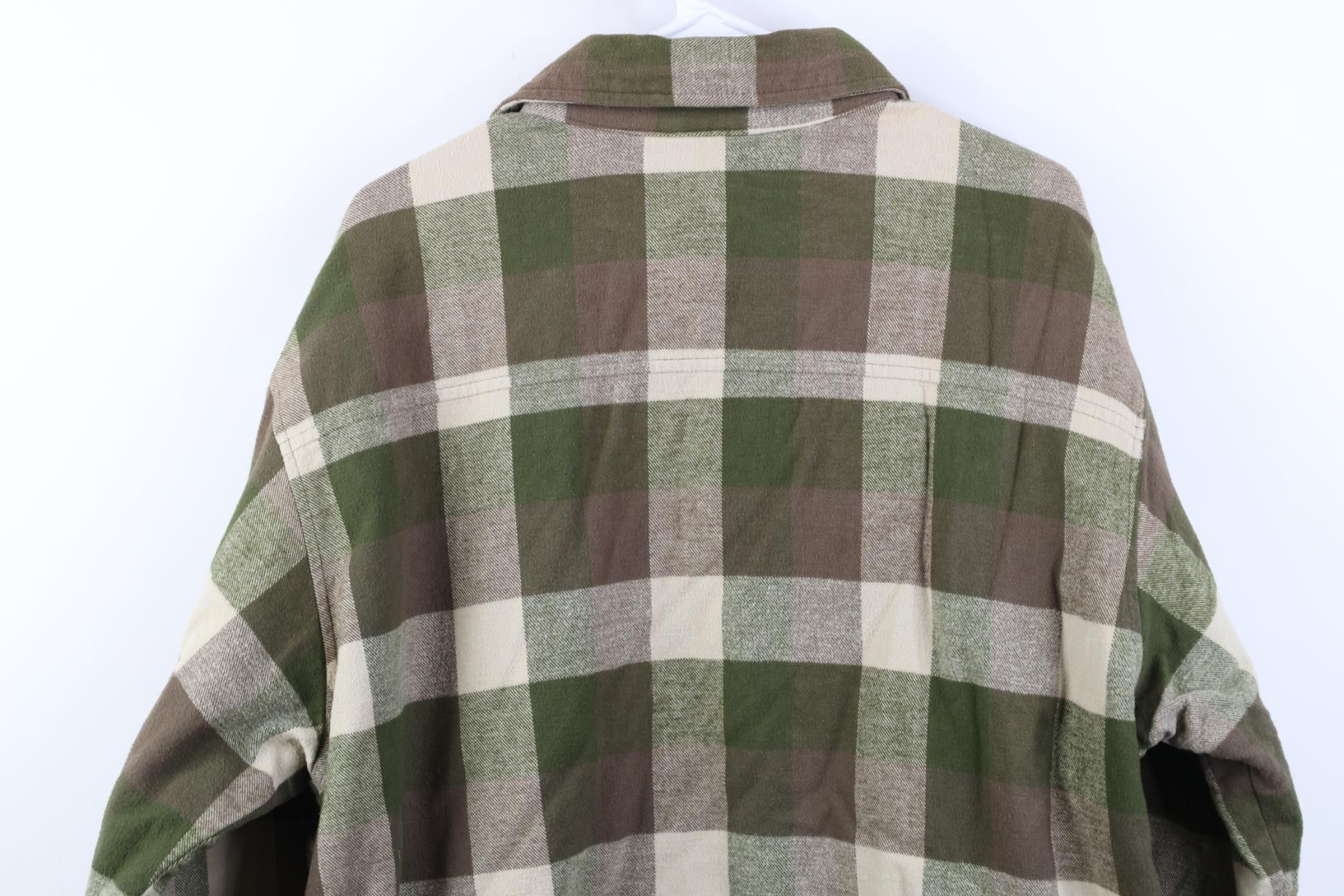 Vintage Vintage 90s Y2K Streetwear Flannel Shirt Jacket Jac Shirt Size US L / EU 52-54 / 3 - 12 Thumbnail