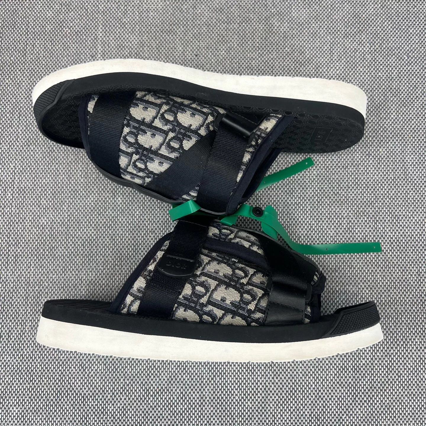 Dior Dior Alpha Oblique All Over Print Slippers 41.5 EU with Box Size US 8.5 / EU 41-42 - 3 Thumbnail