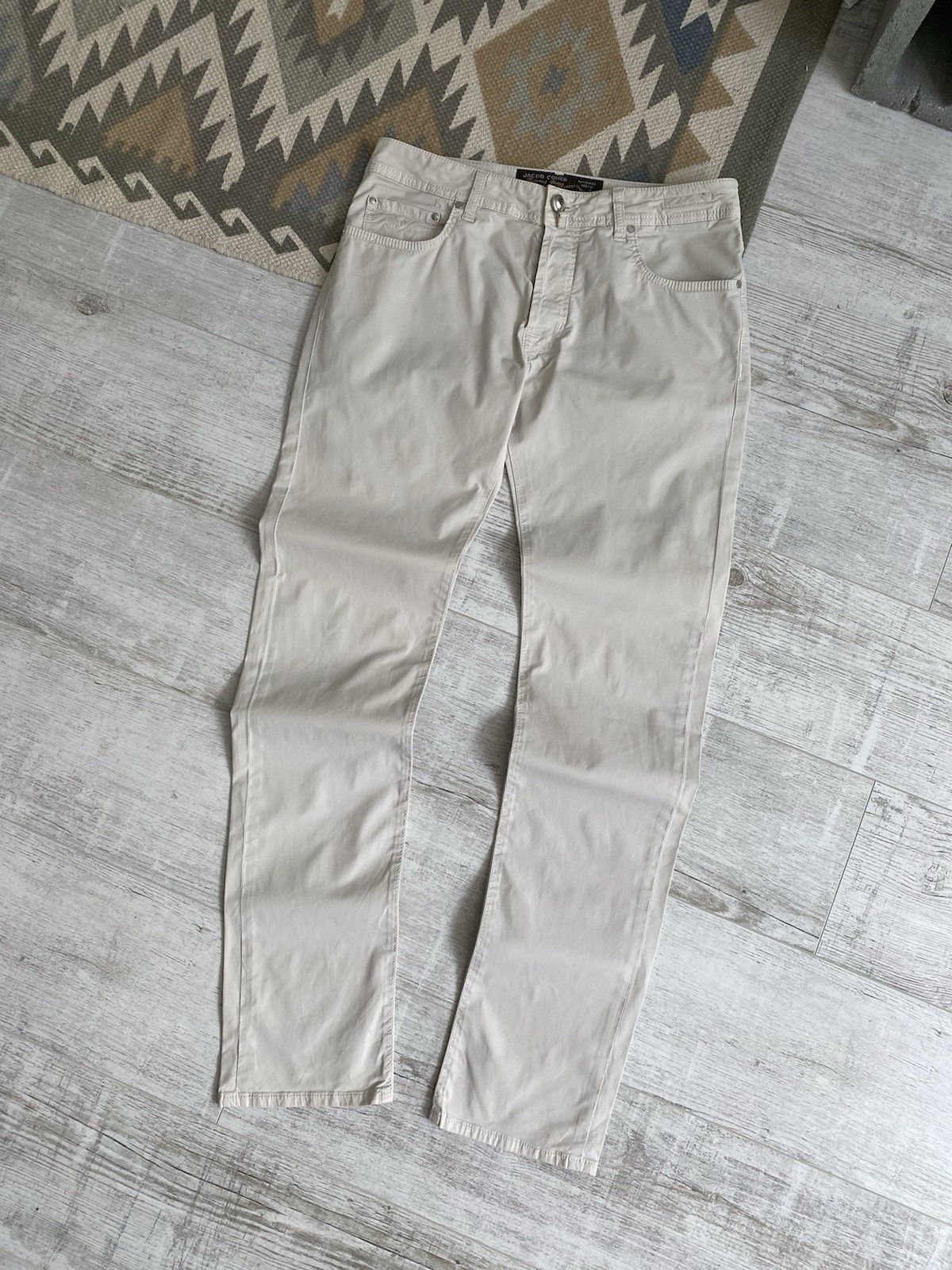 Jacob Cohen Cotton Beige Casual Chino Pants